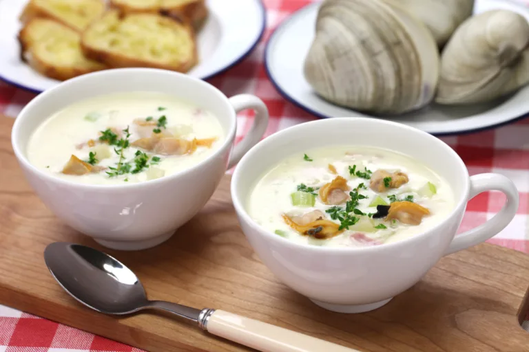 new england clam chowder, american cuisine